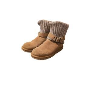 UGG Australia Cassidee UGGpure(TM) Lined Knit Cuff Boots, Size 9
